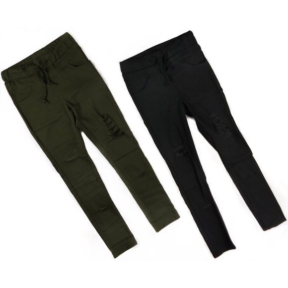 Cimarron's Closet Pants - New Ripped Jogger Pants